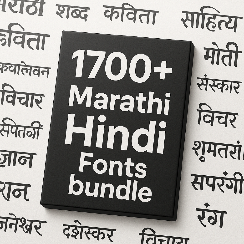 Marathi Hindi Fonts collections